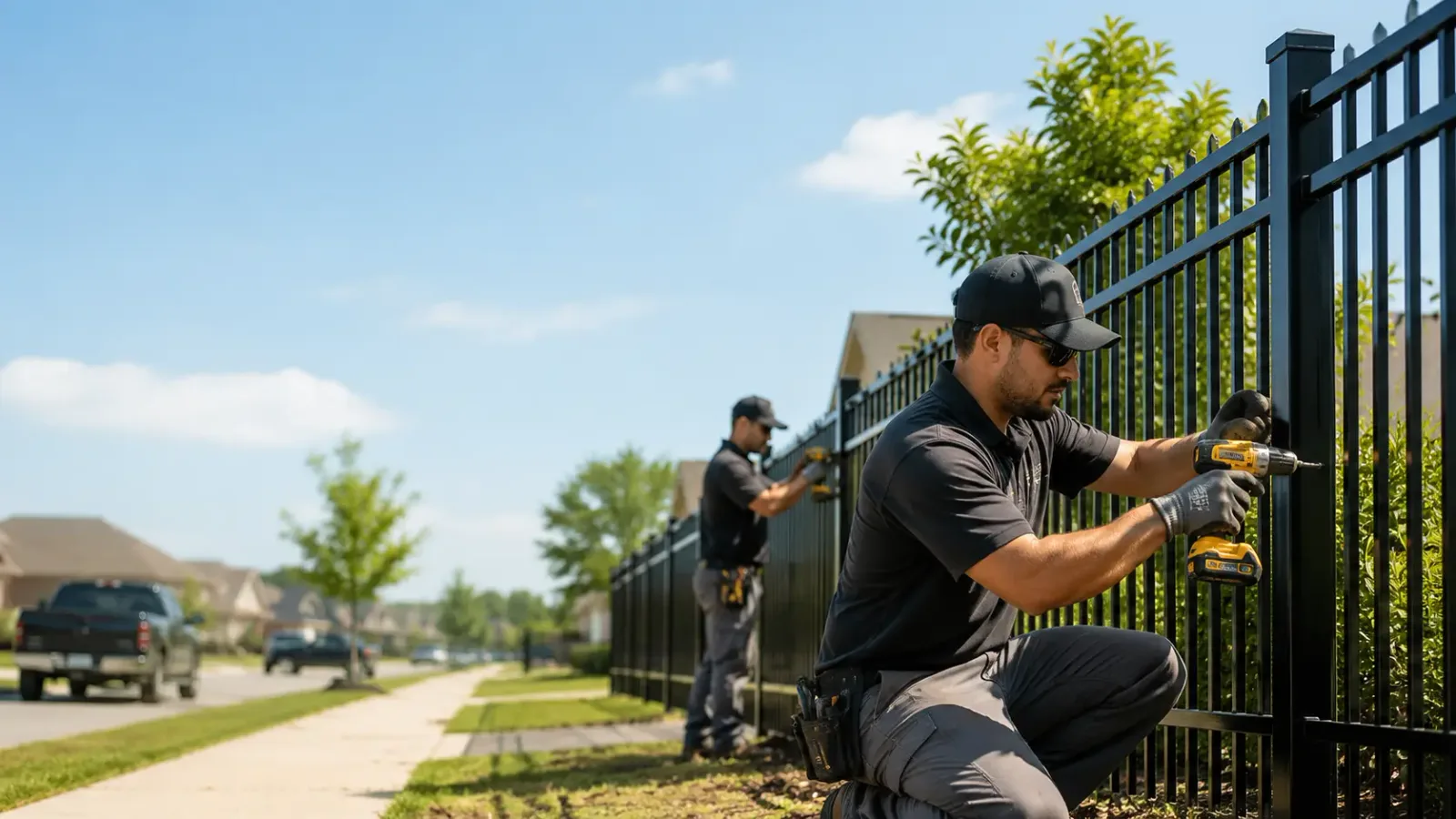Metal Fence Installation in Burt, MI